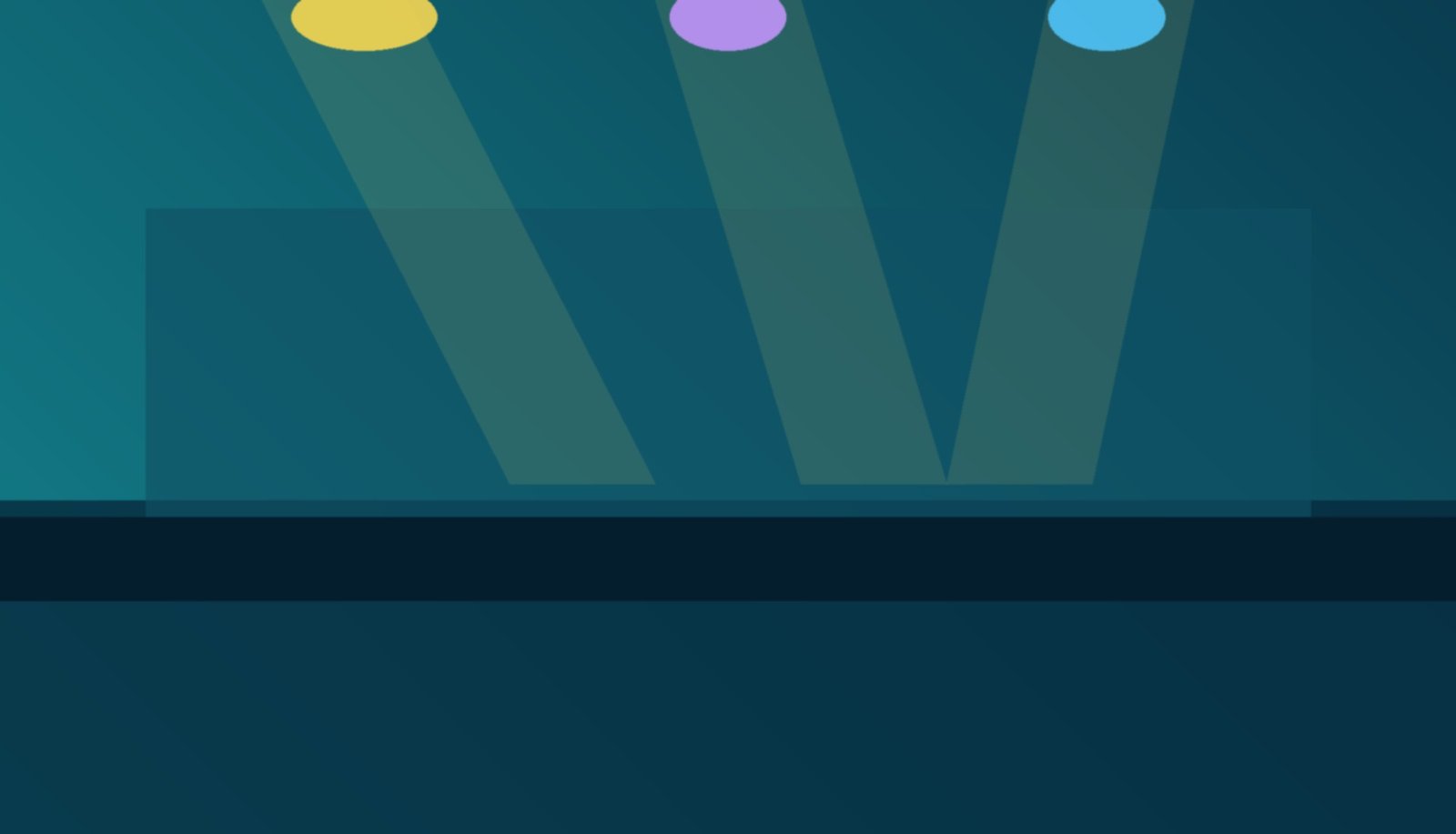 Event branding setup with branded elements